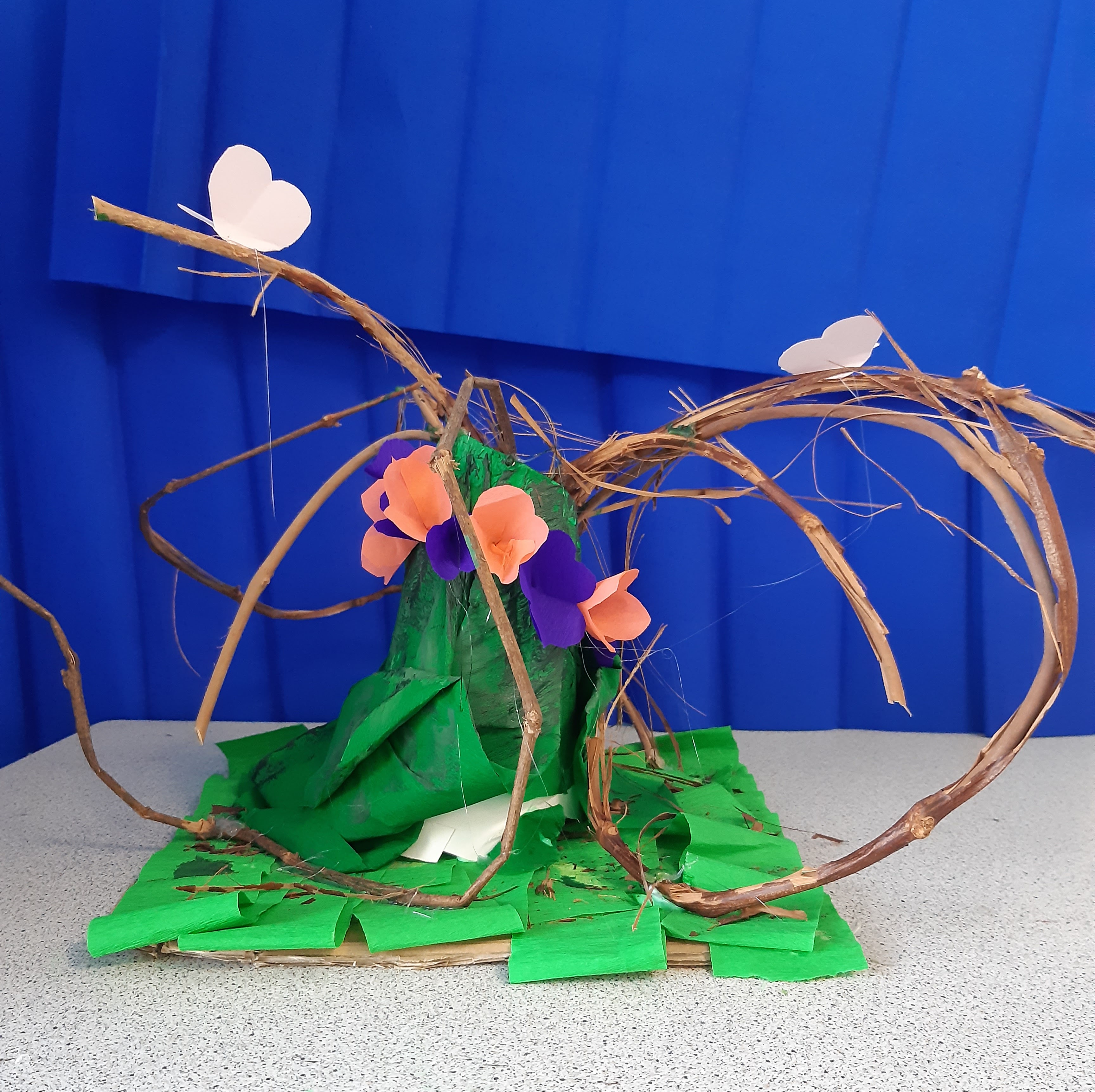 Montage photo sur le thème du volcan